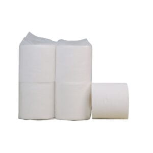 Dolphin-Embossed Toilet Paper Rolls - 4 Rolls per Pack