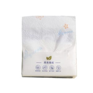 OEM Colorful Printed & Embossed Square Facial Tissue